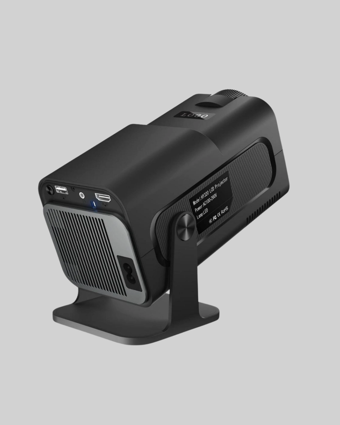 Taşınabilir Akıllı Projeksiyon Hdmı Usb Uyumlu Oyun Destekli Kompakt ( Lisinya )