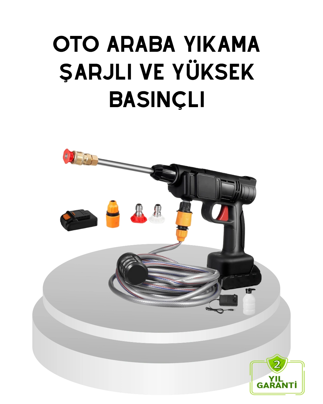 Taşınabilir Akülü Araba Yıkama Makinesi 1.7 Mpa Basınçlı Ve Ergonomik Tasarımlı ( Lisinya ) Taşınabilir Akülü Araba Yıkama Makinesi 1.7 Mpa Basınçlı Ve Ergonomik Tasarımlı ( Lisinya )