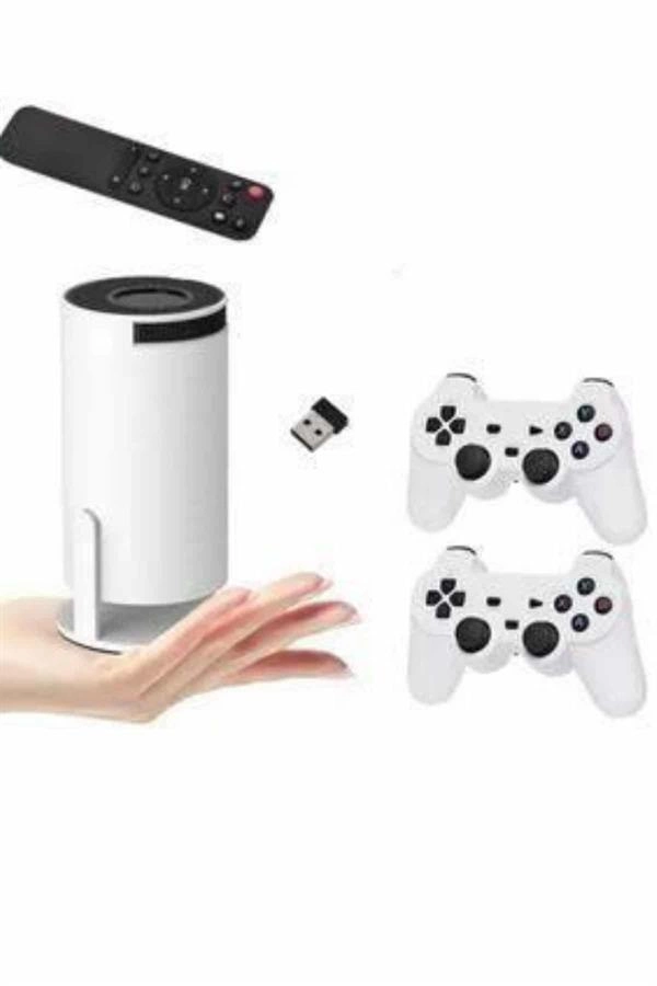 Taşınabilir Android Projeksiyon Ayaklı Çift Kollu 4k Çözünürlüklü Sinema Projeksiyonu ( Lisinya )