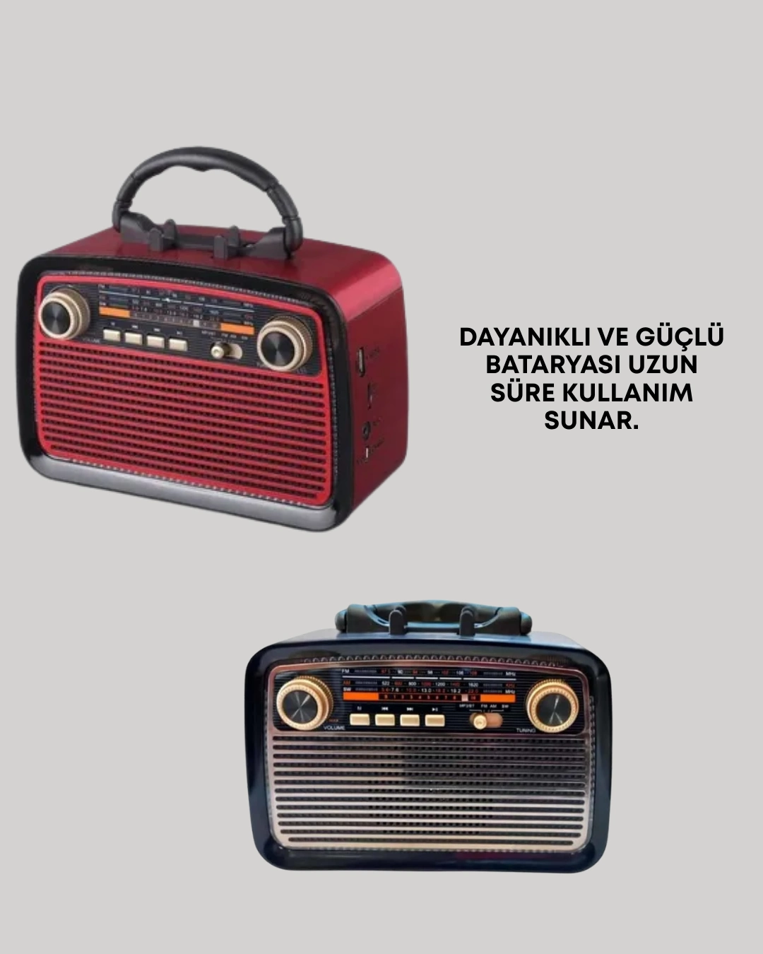 Taşınabilir Bluetooth Hoparlör – Modern Teknoloji İle Nostaljik Radyo Deneyimi, Fm/am Fonksiyonu ( Lisinya ) Taşınabilir Bluetooth Hoparlör – Modern Teknoloji İle Nostaljik Radyo Deneyimi, Fm/am Fonksiyonu ( Lisinya )