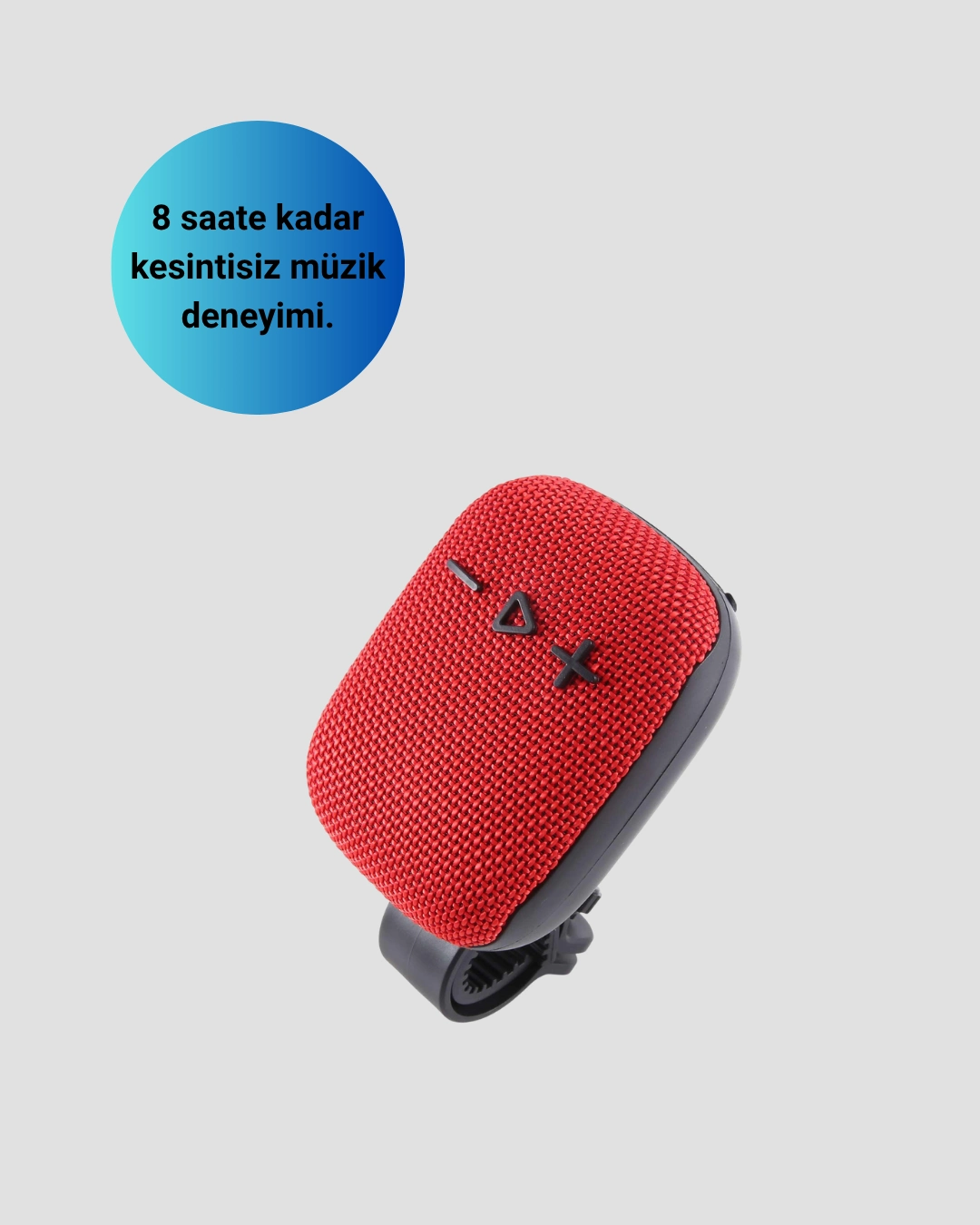 Taşınabilir Bluetooth Hoparlör Suya Dayanıklı Kumaş Kaplama ( Lisinya )