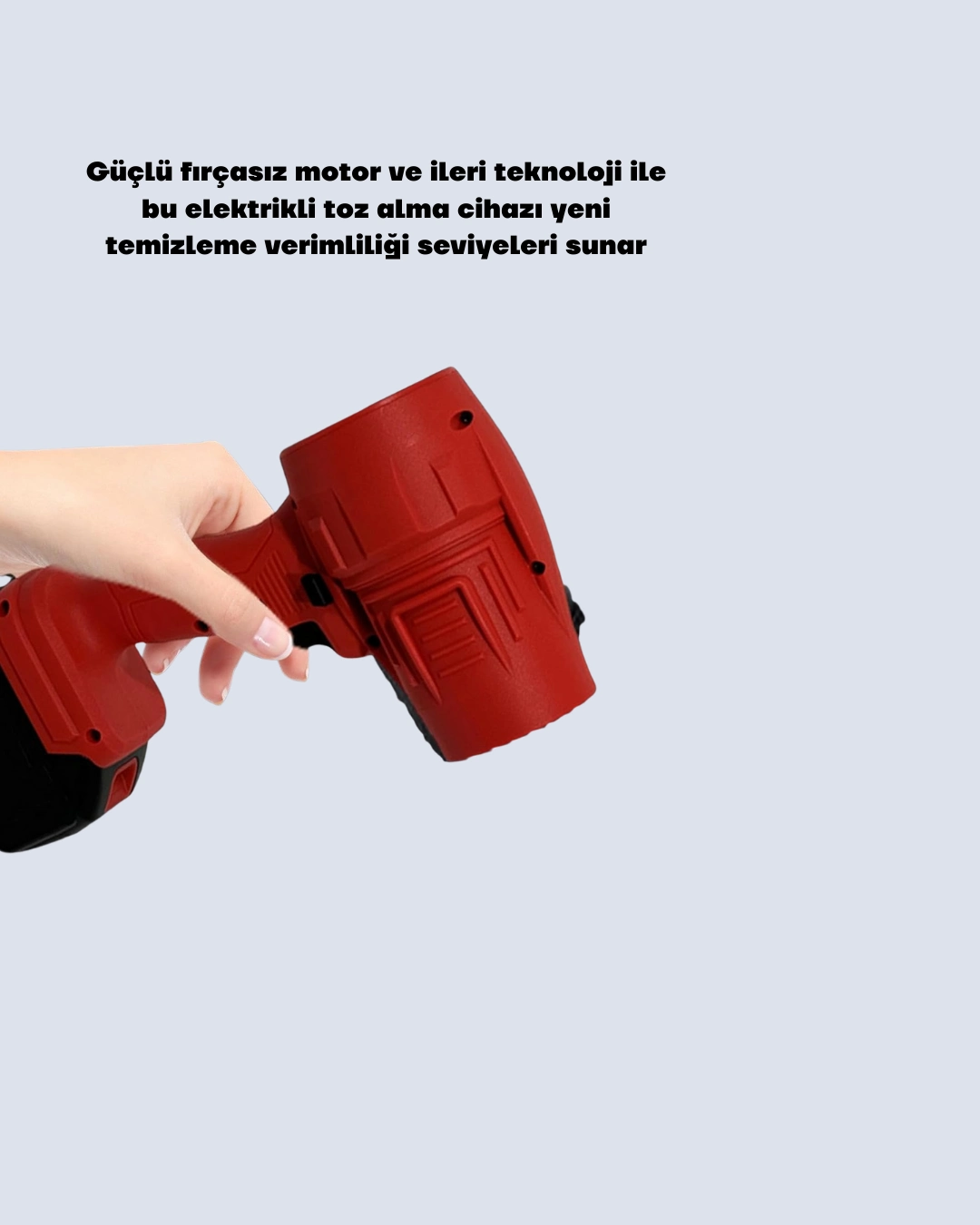 Taşınabilir Elektrikli Hava Üfleme Cihazı Ev Ve Araç Kullanımı ( Lisinya )