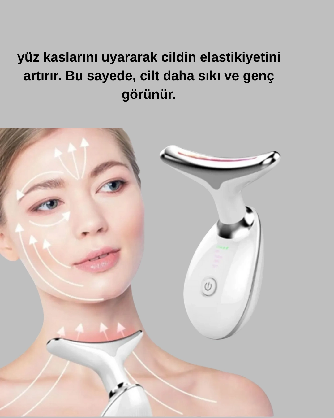 Taşınabilir Ems Cilt Bakım Aleti | Kolajen Artırıcı Ve Lifting Etkili ( Lisinya )