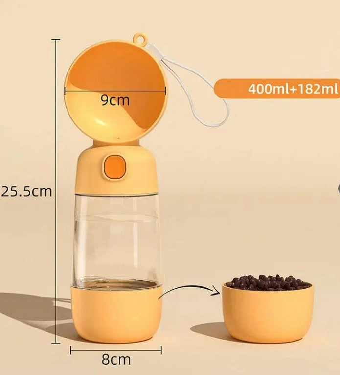 Taşınabilir Evcil Hayvan Mama Hazneli Su Matarası ( Lisinya ) Taşınabilir Evcil Hayvan Mama Hazneli Su Matarası ( Lisinya )