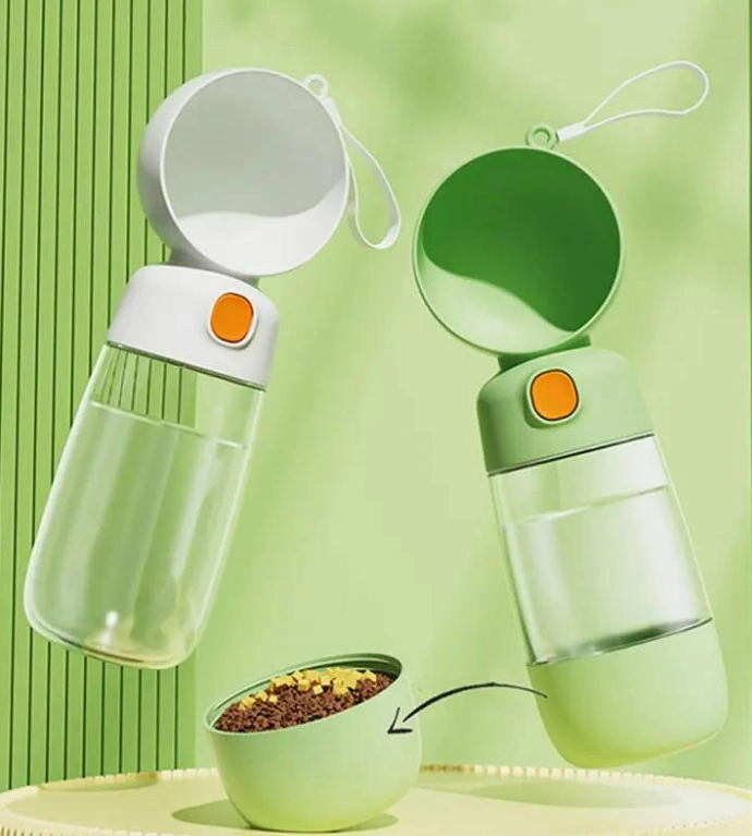 Taşınabilir Evcil Hayvan Mama Hazneli Su Matarası ( Lisinya ) Taşınabilir Evcil Hayvan Mama Hazneli Su Matarası ( Lisinya )