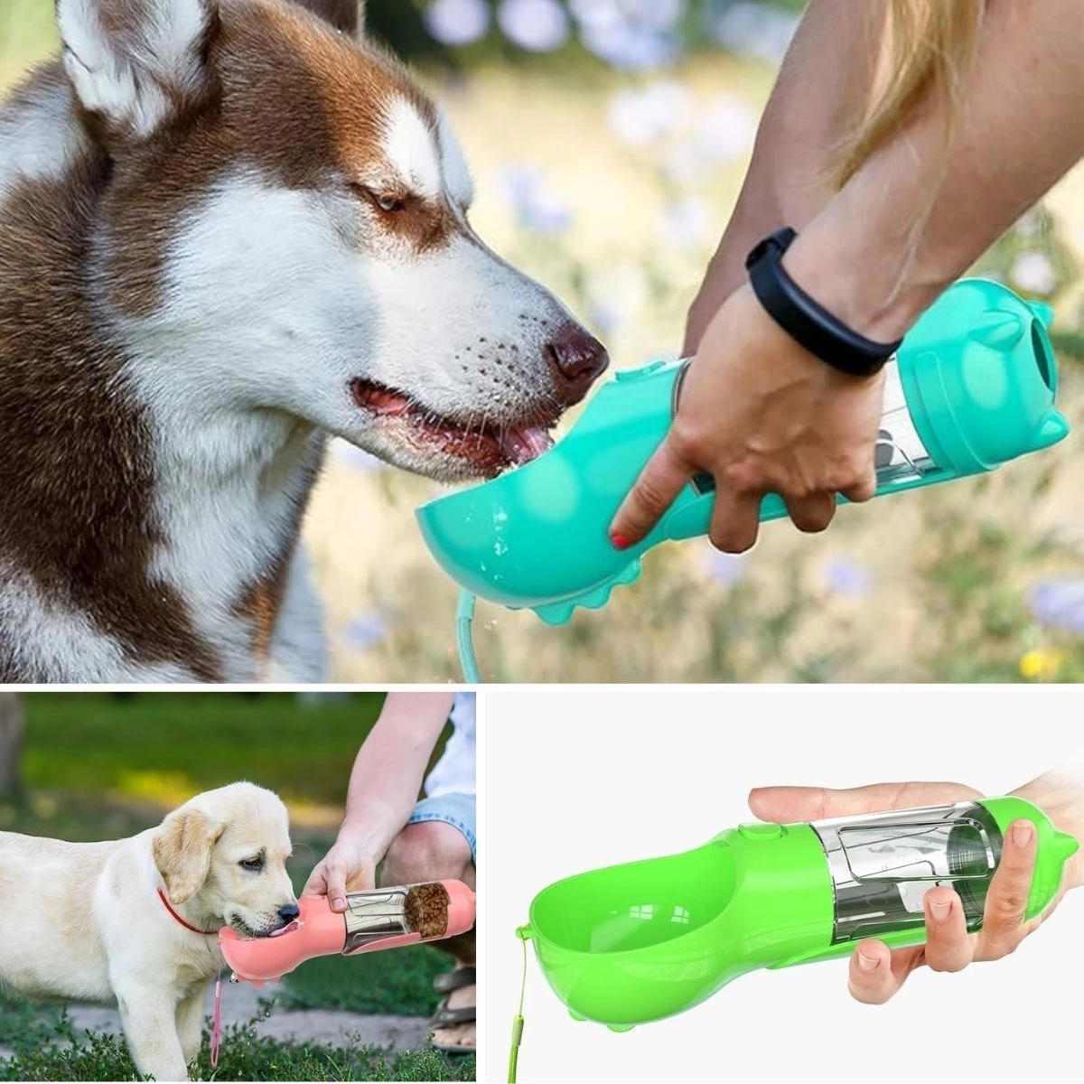 Taşınabilir Hazneli Mama Kaplı ,kaka Poşetli Kedi,köpek Suluğu-300ml ( Lisinya ) Taşınabilir Hazneli Mama Kaplı ,kaka Poşetli Kedi,köpek Suluğu-300ml ( Lisinya )