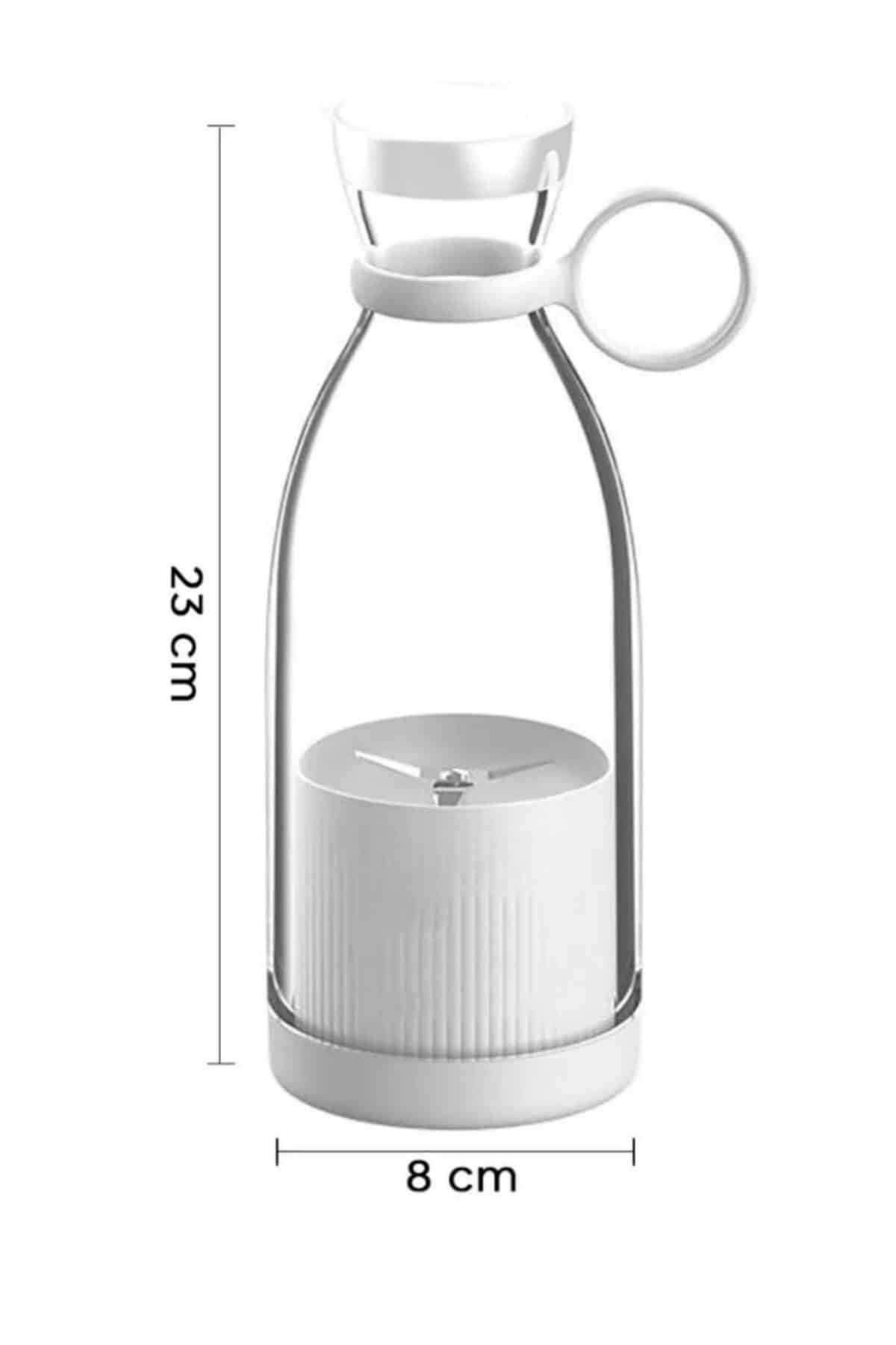 Taşınabilir Kablosuz Şarjlı Kişisel Smoothie El Blender Mini Meyve Sıkacağı ( Lisinya )