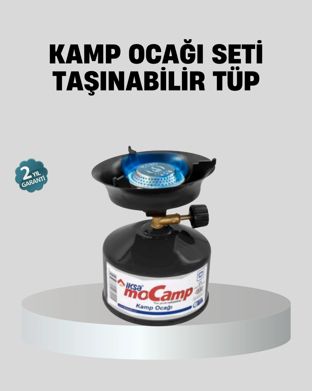 Taşınabilir Kamp Ocağı Seti Pişirme Alanı Ayarlanabilir Alev ( Lisinya ) Taşınabilir Kamp Ocağı Seti Pişirme Alanı Ayarlanabilir Alev ( Lisinya )