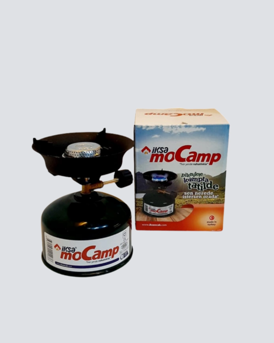 Taşınabilir Kamp Ocağı Seti Pişirme Alanı Ayarlanabilir Alev ( Lisinya )