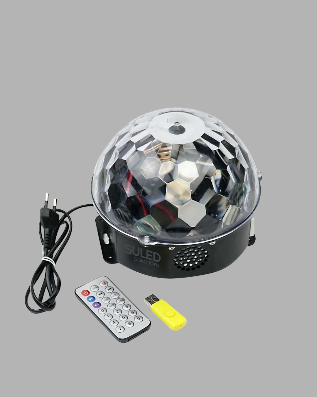 Taşınabilir Mini Disko Topu Lamba – Müzikle Senkronize Işık Efekti Ve Parti Atmosferi ( Lisinya ) Taşınabilir Mini Disko Topu Lamba – Müzikle Senkronize Işık Efekti Ve Parti Atmosferi ( Lisinya )