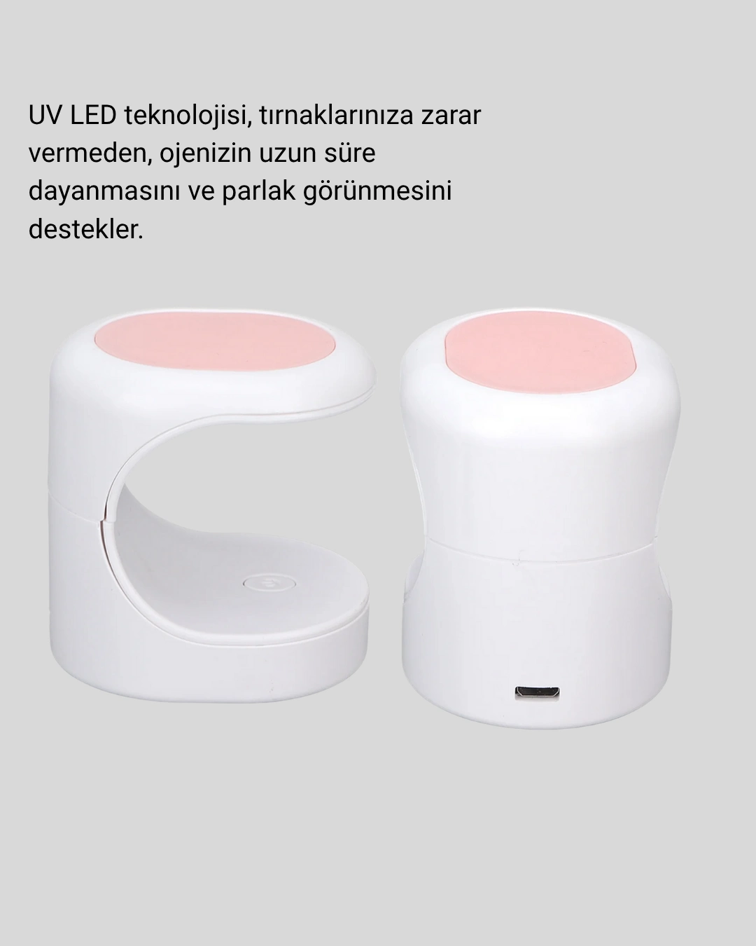 Taşınabilir Mini Oje Kurutma Makinesi 16w Uv Led Hızlı Etkili Kurutucu ( Lisinya )