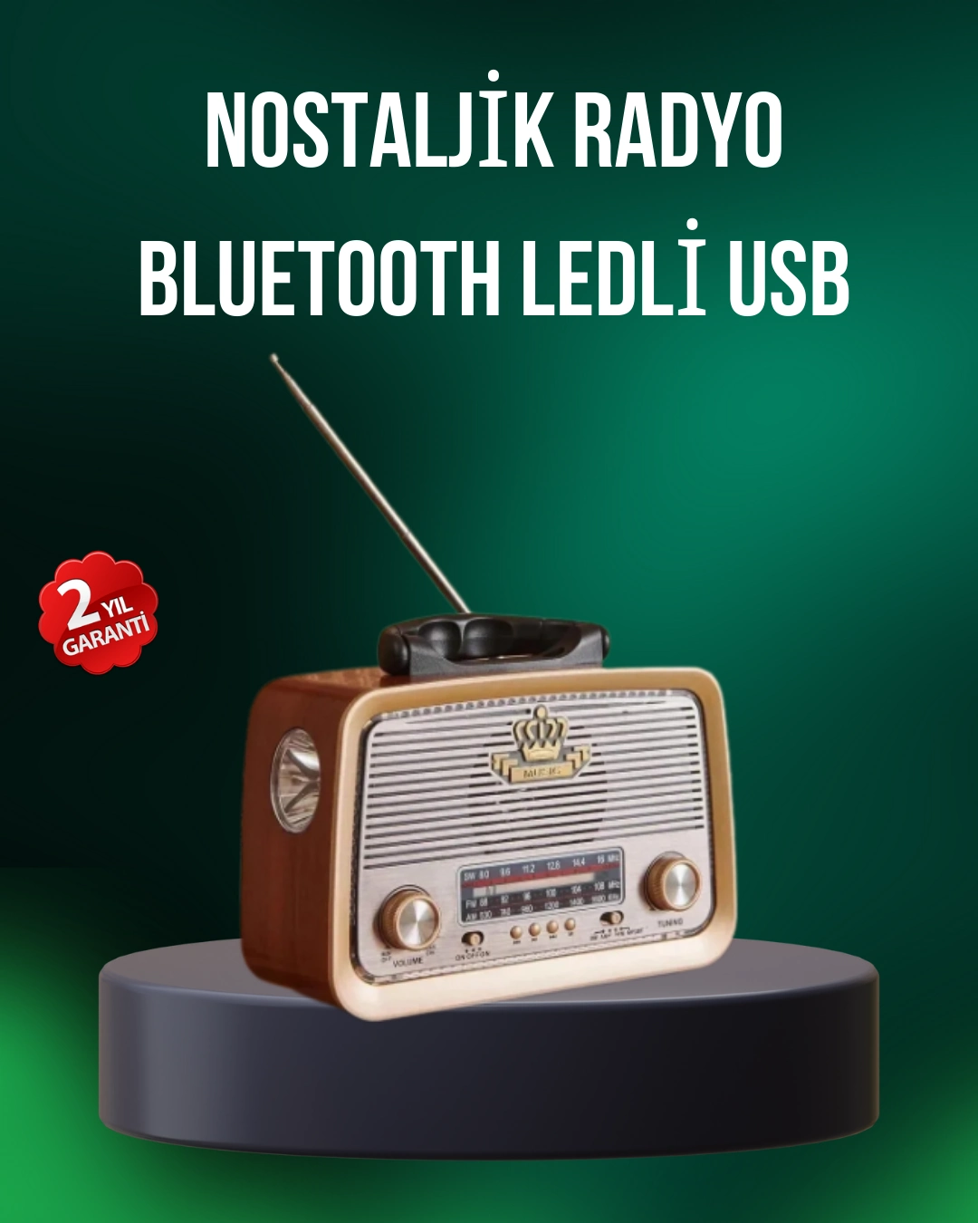 Taşınabilir Nostalji Radyo Bluetooth Usb Aux Girişli ( Lisinya ) Taşınabilir Nostalji Radyo Bluetooth Usb Aux Girişli ( Lisinya )