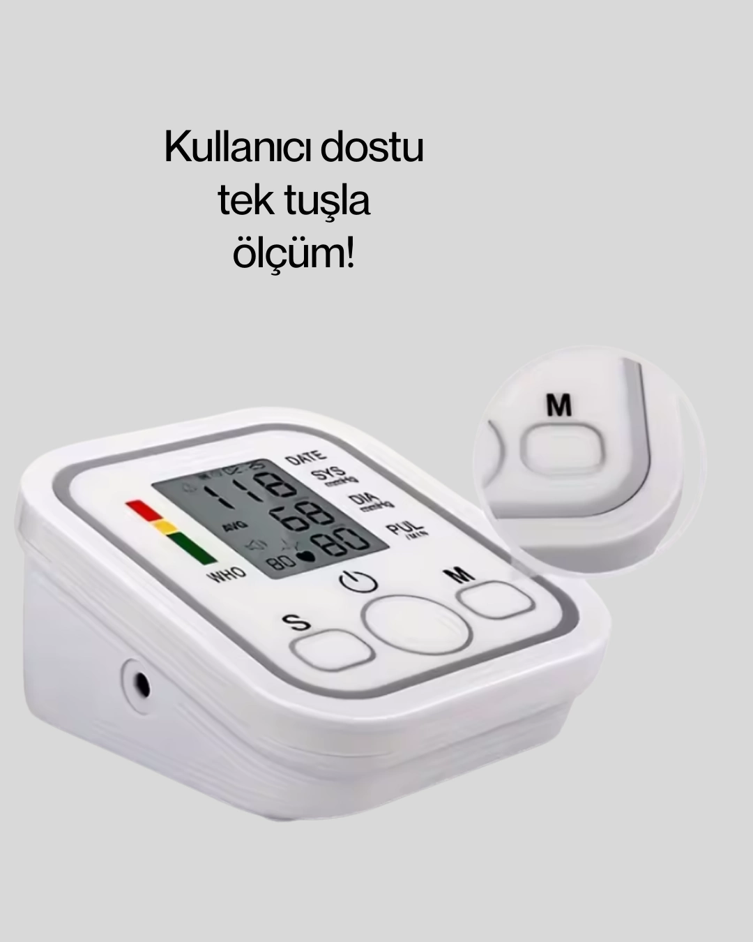 Taşınabilir Pil Ve Usb Girişli Tansiyon Aleti ( Lisinya )