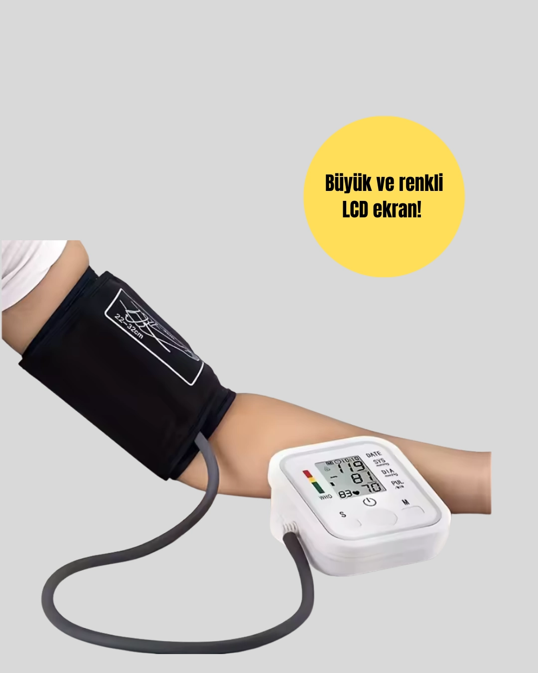 Taşınabilir Pil Ve Usb Girişli Tansiyon Aleti ( Lisinya )