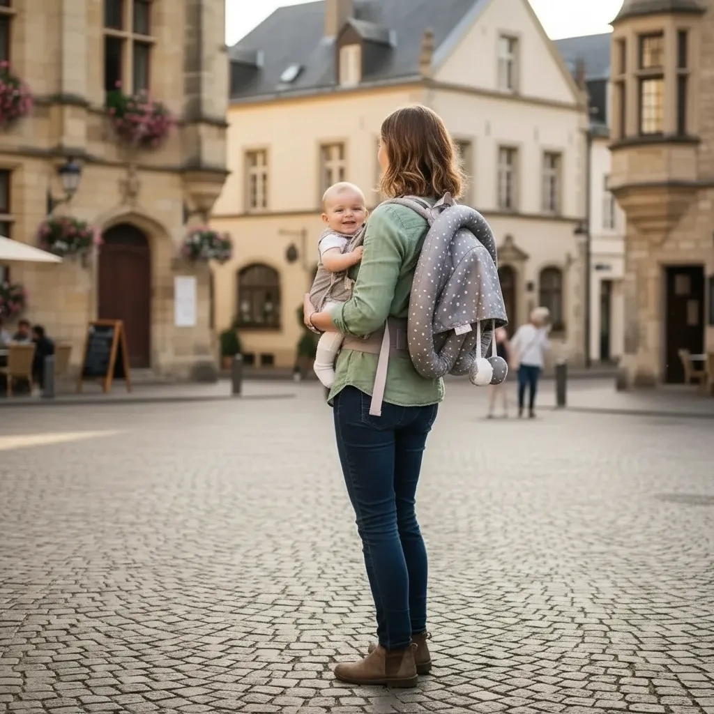 Taşınabilir Portatif Bebek Yatağı,sırt Çantasına Dönüşebilen Portatif Bebek Beşiği (gri) ( Lisinya ) Taşınabilir Portatif Bebek Yatağı,sırt Çantasına Dönüşebilen Portatif Bebek Beşiği (gri) ( Lisinya )