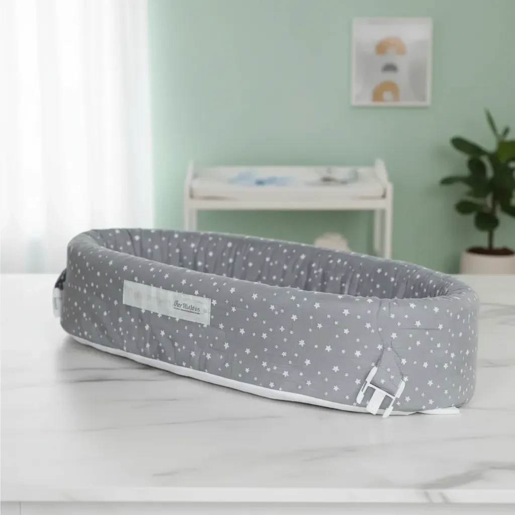 Taşınabilir Portatif Bebek Yatağı,sırt Çantasına Dönüşebilen Portatif Bebek Beşiği (gri) ( Lisinya ) Taşınabilir Portatif Bebek Yatağı,sırt Çantasına Dönüşebilen Portatif Bebek Beşiği (gri) ( Lisinya )