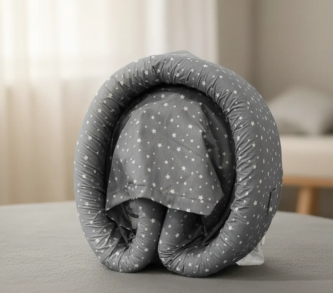 Taşınabilir Portatif Bebek Yatağı,sırt Çantasına Dönüşebilen Portatif Bebek Beşiği (gri) ( Lisinya ) Taşınabilir Portatif Bebek Yatağı,sırt Çantasına Dönüşebilen Portatif Bebek Beşiği (gri) ( Lisinya )