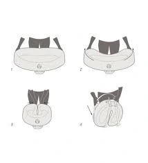 Taşınabilir Portatif Bebek Yatağı,sırt Çantasına Dönüşebilen Portatif Bebek Yatağı (gri) ( Lisinya ) Taşınabilir Portatif Bebek Yatağı,sırt Çantasına Dönüşebilen Portatif Bebek Yatağı (gri) ( Lisinya )