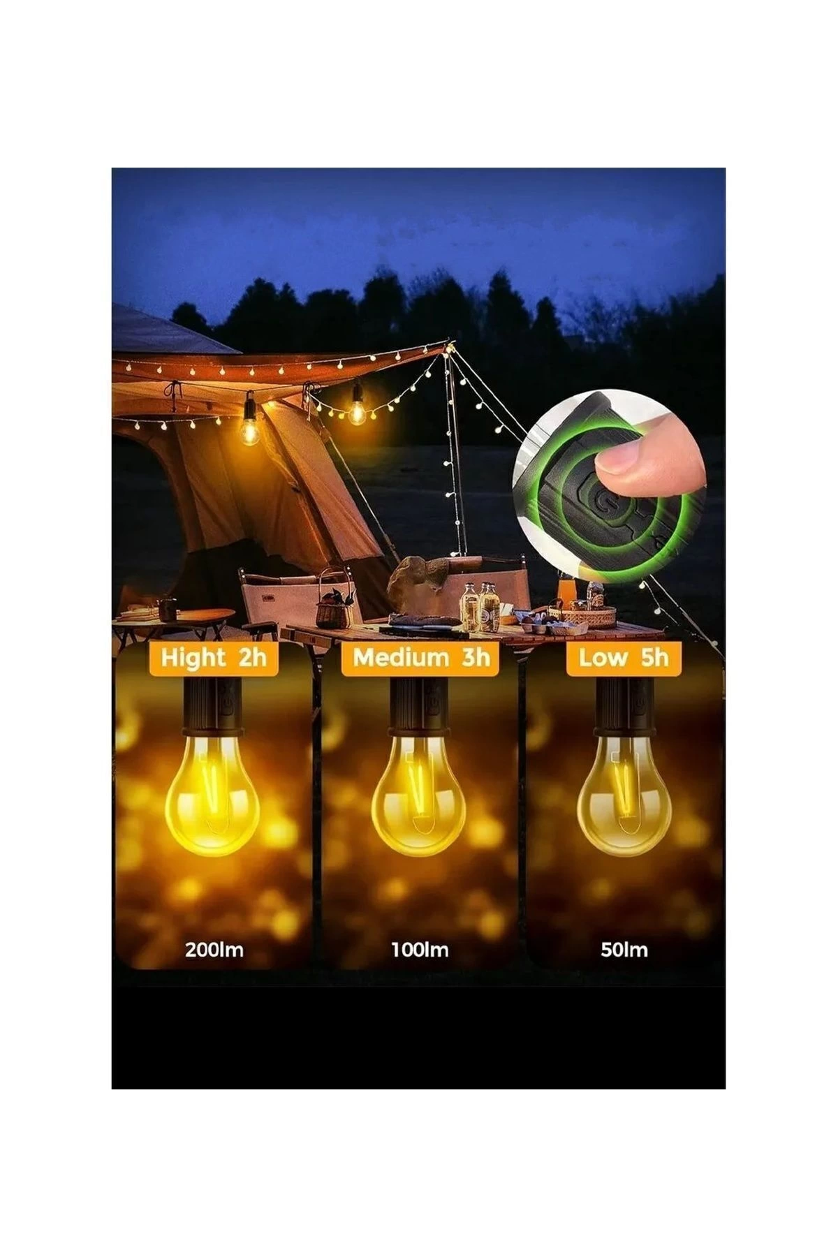Taşınabilir Şarjlı Led Ampül Outdoor Kamp Bahçe Lambası 10w Askılı Kırılmaz Led Işık ( Lisinya ) Taşınabilir Şarjlı Led Ampül Outdoor Kamp Bahçe Lambası 10w Askılı Kırılmaz Led Işık ( Lisinya )