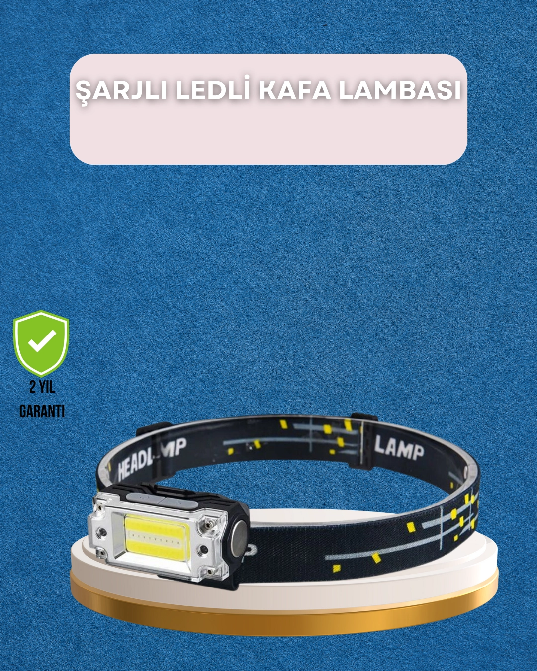 Taşınabilir Şarjlı Led Fener Xpe95lm Cob120lm Manyetik Gövde ( Lisinya )