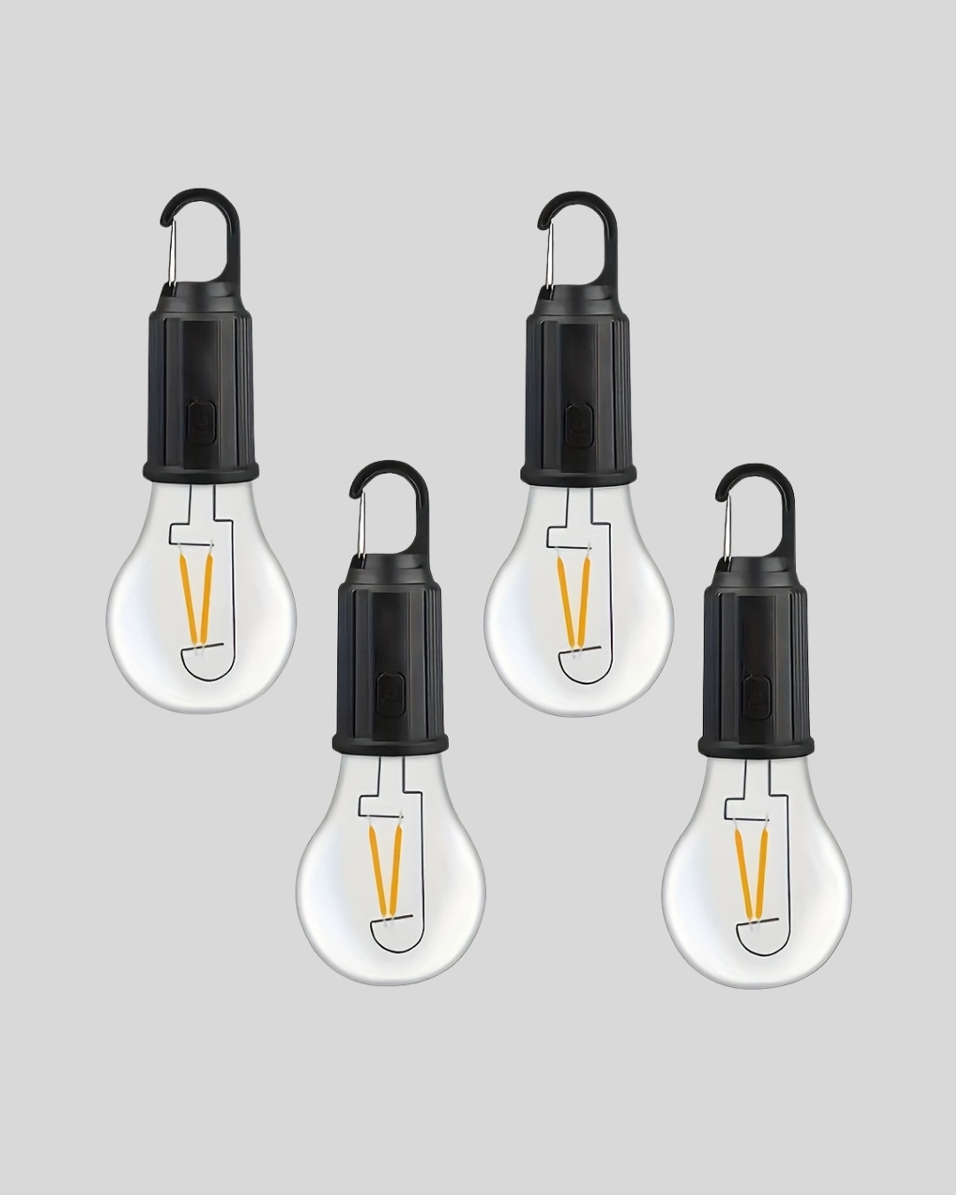 Taşınabilir Şarjlı Led Kamp Lambası – Type-c Girişli Ve Kancalı Tasarım ( Lisinya )