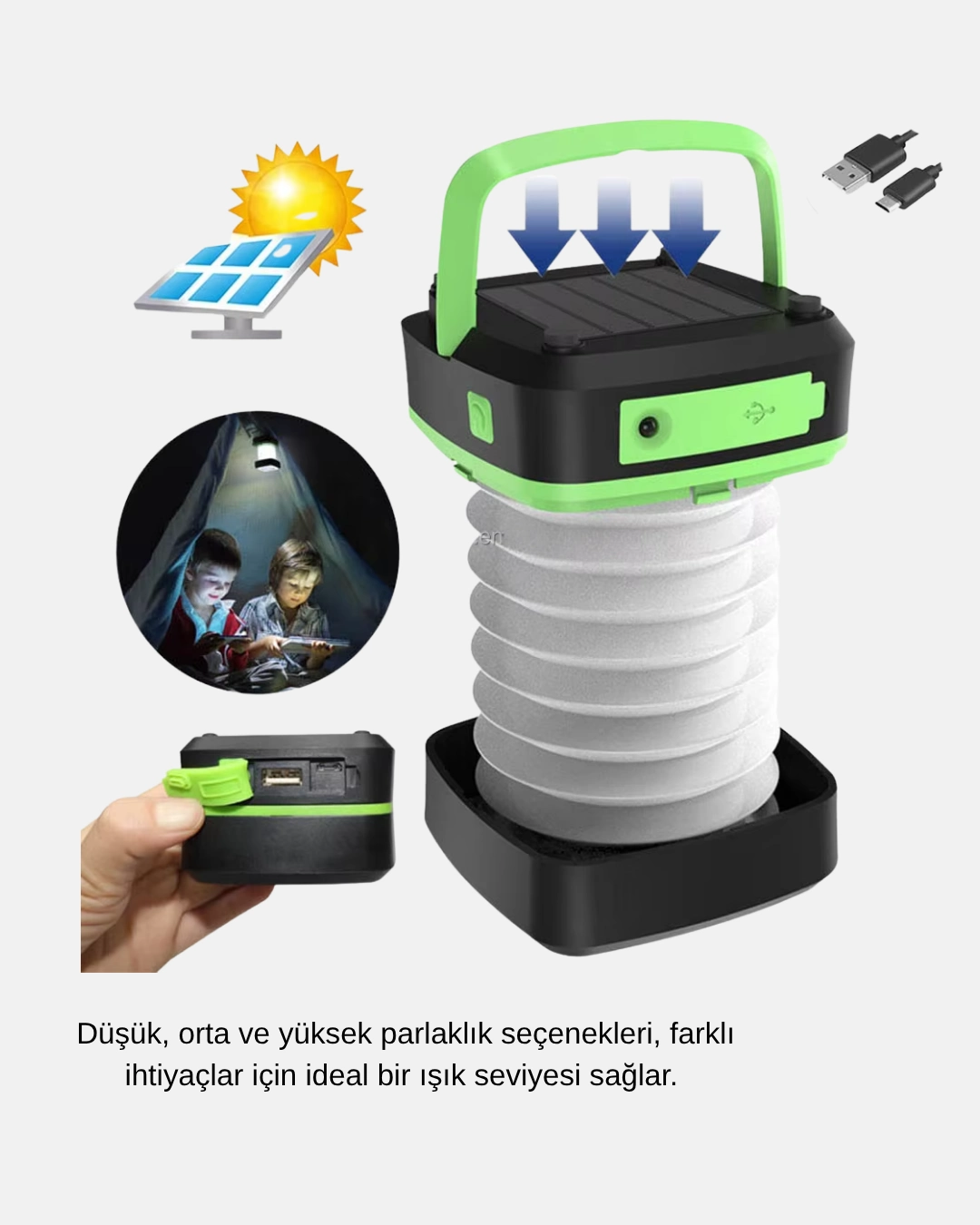 Taşınabilir Şarjlı Led Lamba – Dokunmatik Kontrol, Üç Kademeli Işık Ve Uzun Ömürlü Pil Performansı ( Lisinya )