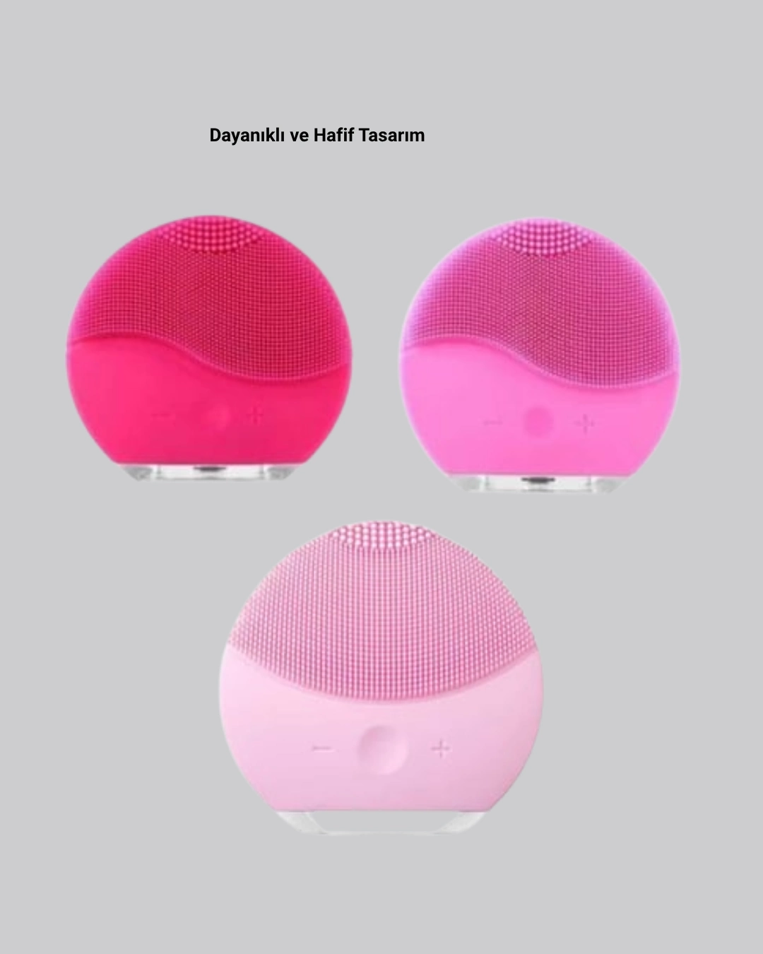 Taşınabilir Silikon Masaj Aleti – Derin Temizlik, Yüz Ve El Kullanımına Uygun ( Lisinya )