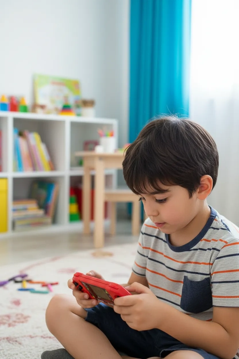 Taşınabilir Tetris Oyun Konsolu Renkli Retro Oyun Aleti Çocuklar İçin Eğlenceli Mini Konsol ( Lisinya )