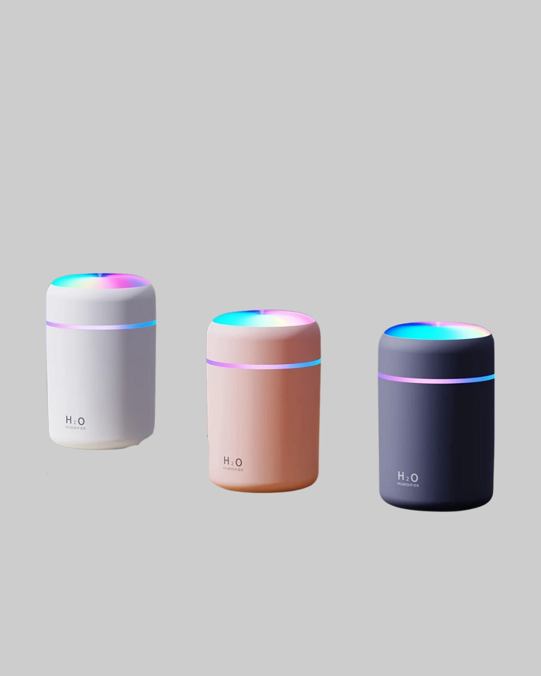 Taşınabilir Usb Mini Nemlendirici – Led Aydınlatmalı, Çift Püskürtme Modu ( Lisinya )