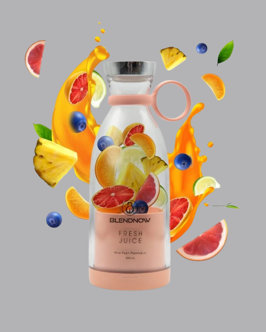 Taşınabilir Usb Şarjlı Taze Meyve Suyu Blender ( Lisinya )