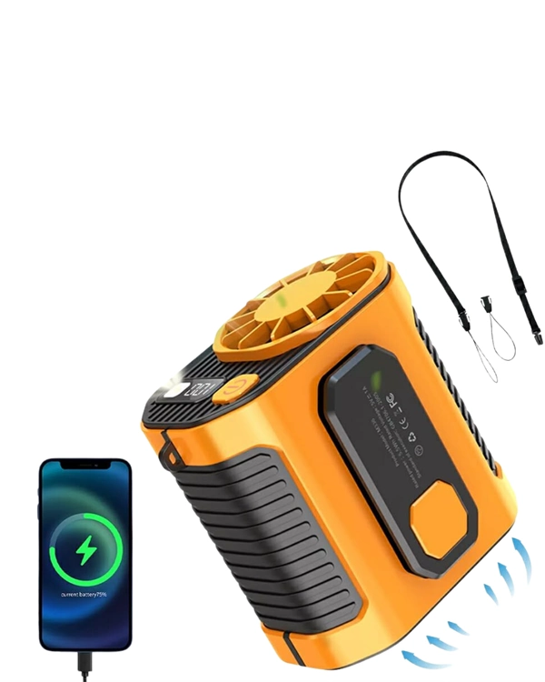 Taşınabilir Usb Şarjlı Turbo Fan – 3 Modlu Soğutma, Hafif & Kompakt ( Lisinya )