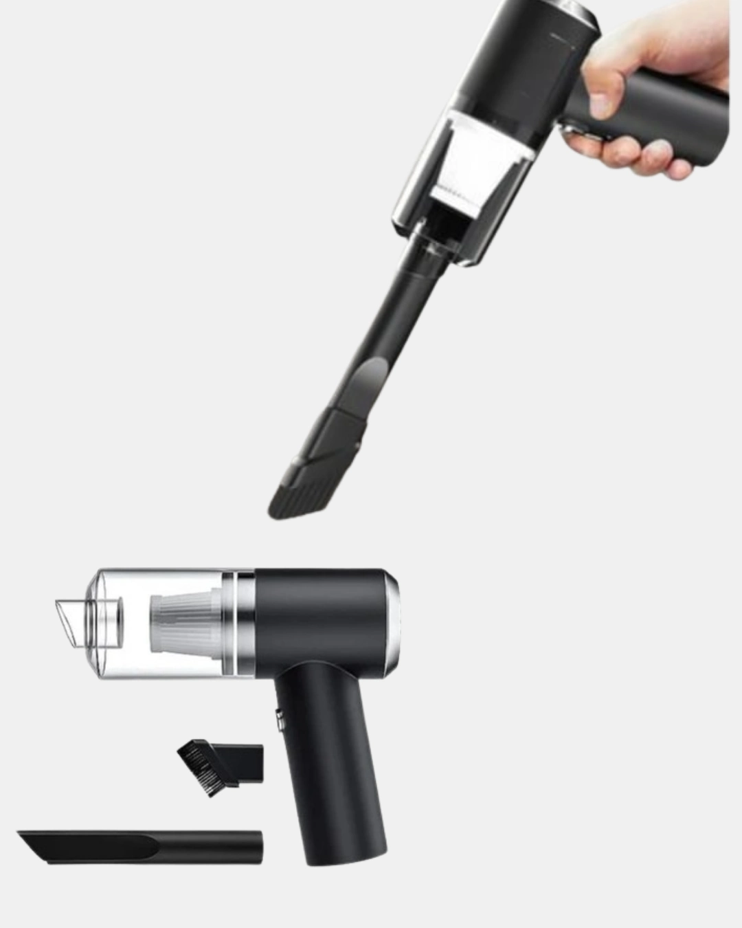 Taşınabilir Vakumlu Araç Süpürgesi – Katlanabilir Sap, Yıkanabilir Filtre, 120w Motor ( Lisinya )