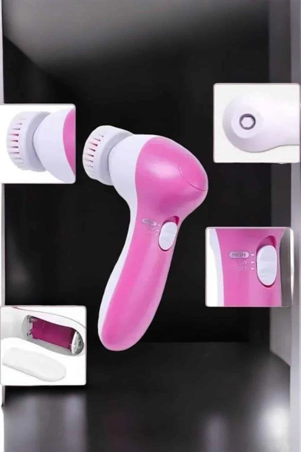 Taşınabilir Yüz Temizleme Cihazı Masaj, Peeling, Temizlik 5 Başlıklı ( Lisinya ) Taşınabilir Yüz Temizleme Cihazı Masaj, Peeling, Temizlik 5 Başlıklı ( Lisinya )