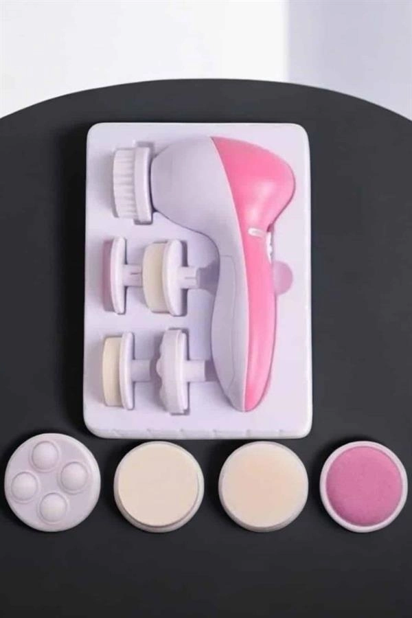 Taşınabilir Yüz Temizleme Cihazı Masaj, Peeling, Temizlik 5 Başlıklı ( Lisinya ) Taşınabilir Yüz Temizleme Cihazı Masaj, Peeling, Temizlik 5 Başlıklı ( Lisinya )
