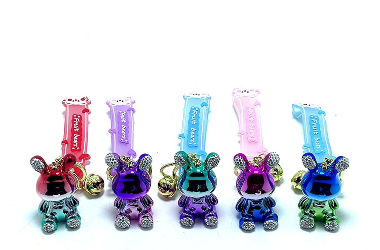 Taşlı Ayıcık Silikon Anahtarlık Model 1 ( Lisinya ) Taşlı Ayıcık Silikon Anahtarlık Model 1 ( Lisinya )