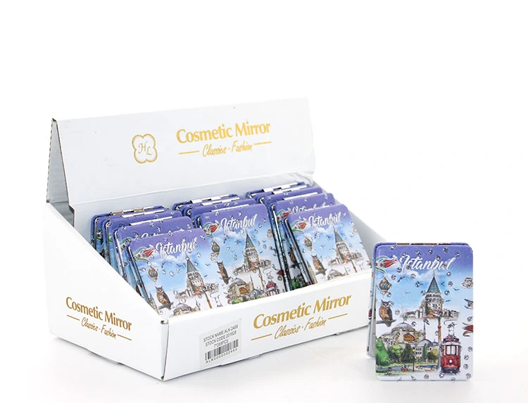 Taşlı İstanbul Tasarımı El Aynası İnce Model 24 ( Lisinya ) Taşlı İstanbul Tasarımı El Aynası İnce Model 24 ( Lisinya )