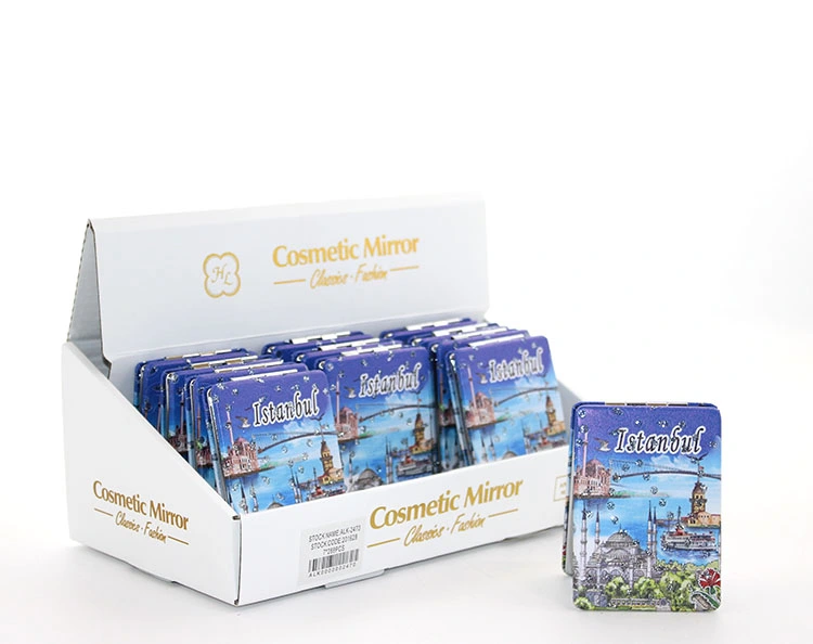 Taşlı İstanbul Tasarımı El Aynası İnce Model 25 ( Lisinya ) Taşlı İstanbul Tasarımı El Aynası İnce Model 25 ( Lisinya )