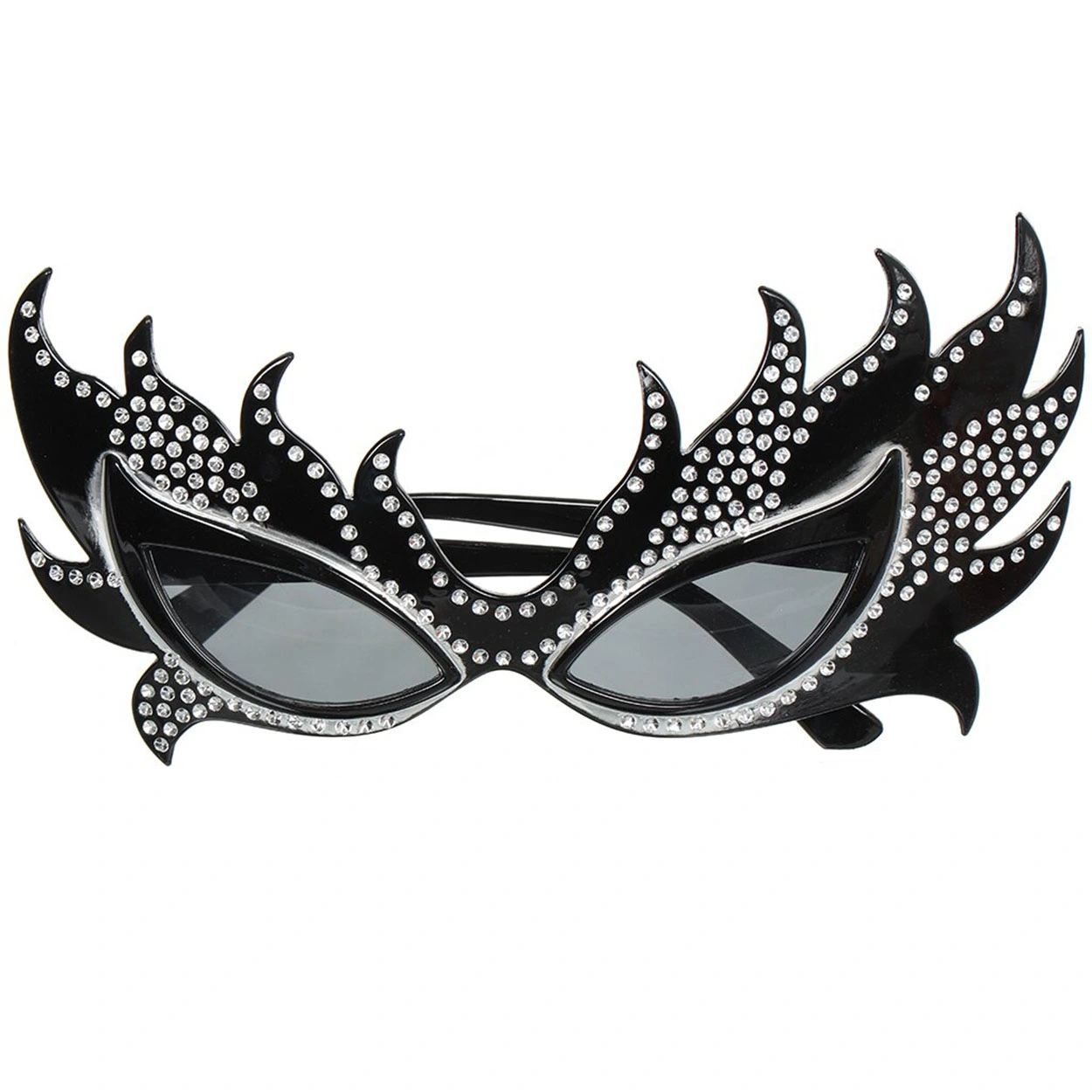 Taşlı Siyah Alev Parti Gözlüğü ( Lisinya ) Taşlı Siyah Alev Parti Gözlüğü ( Lisinya )