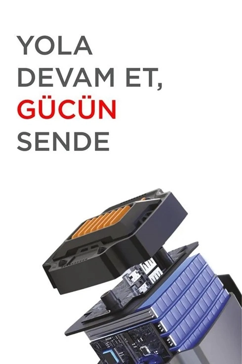 Taşnabilir Dijital Ekranlı Araç Akü Takviyeli Işıklı Oto Marş Hava Kompresörü ( Lisinya )