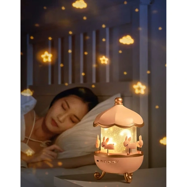 Tavşan Atlıkarınca Multifonksiyon Projektör ( Lisinya ) Tavşan Atlıkarınca Multifonksiyon Projektör ( Lisinya )