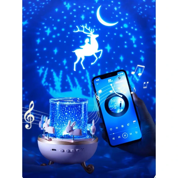 Tavşan Atlıkarınca Multifonksiyon Projektör ( Lisinya ) Tavşan Atlıkarınca Multifonksiyon Projektör ( Lisinya )