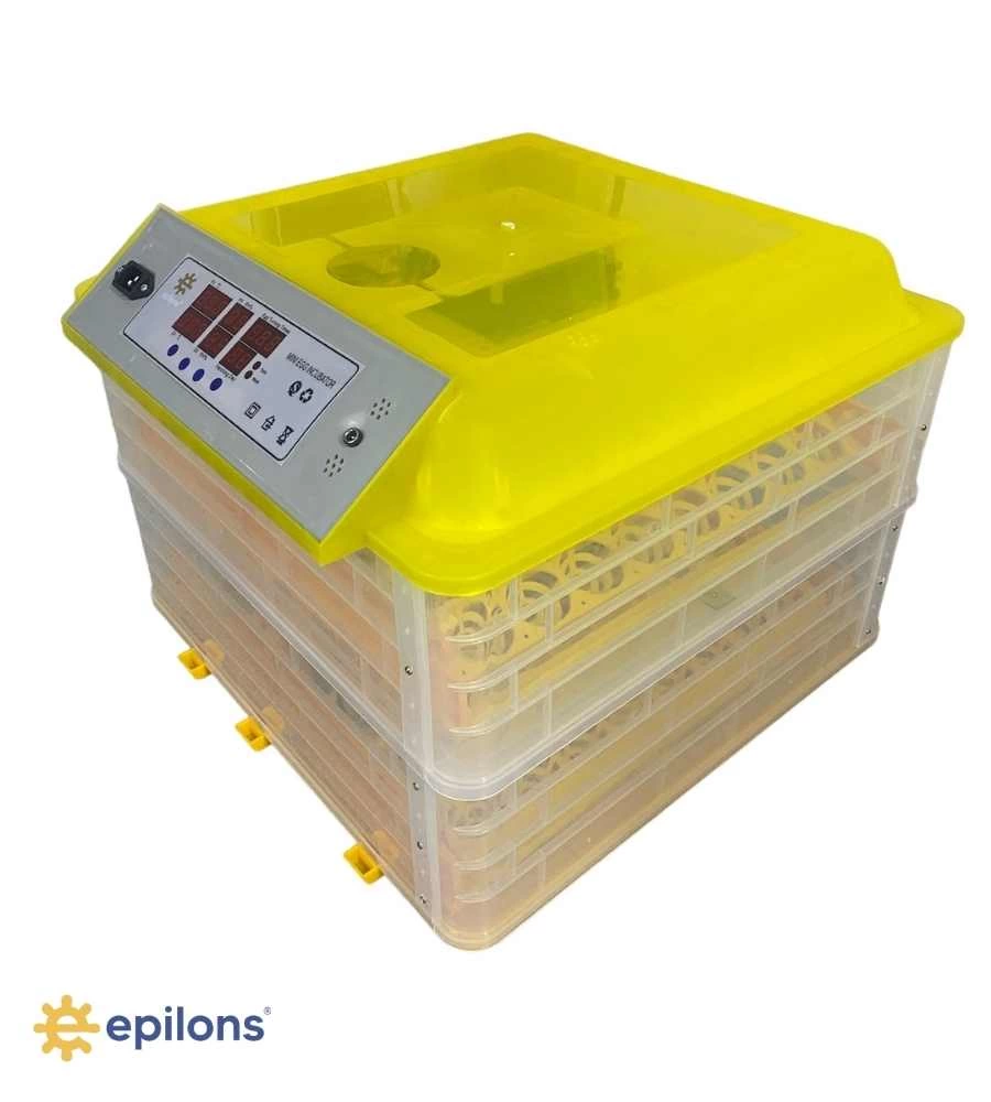 Tavuk, Ördek ve Diğer Kümes Hayvanları İçin Epo-96 Kapasiteli Tam Otomatik Kuluçka Makinesi ( Lisinya )