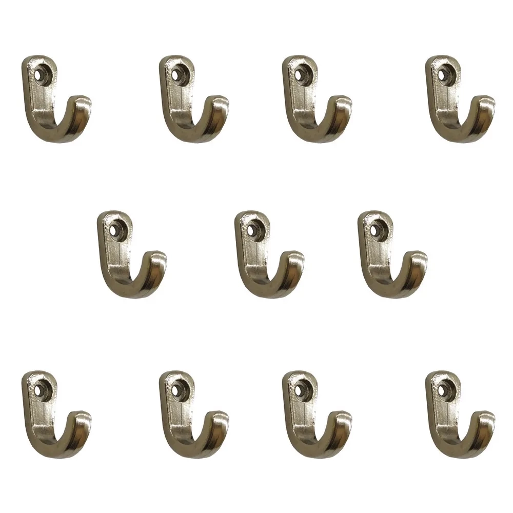 Tekli Bijuteri, Dekor Askısı - Nikel, 100 Adet, 10x18x22 Mm ( Lisinya ) Tekli Bijuteri, Dekor Askısı - Nikel, 100 Adet, 10x18x22 Mm ( Lisinya )