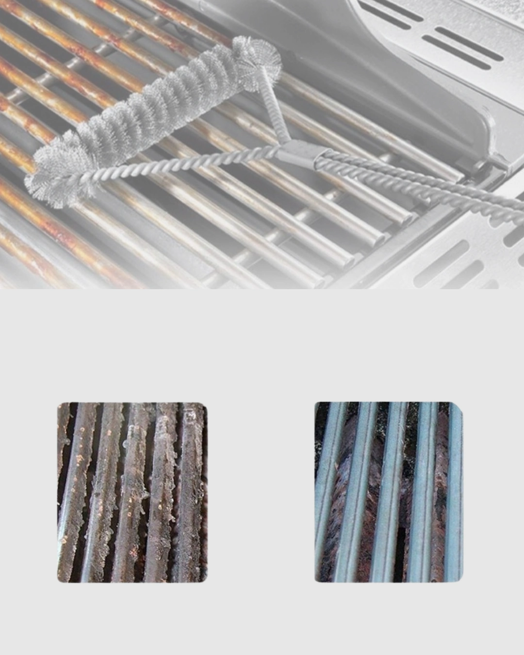 Tel Izgara Temizleme Fırçası BbQ Sonrası Kolay Temizlik ( Lisinya )