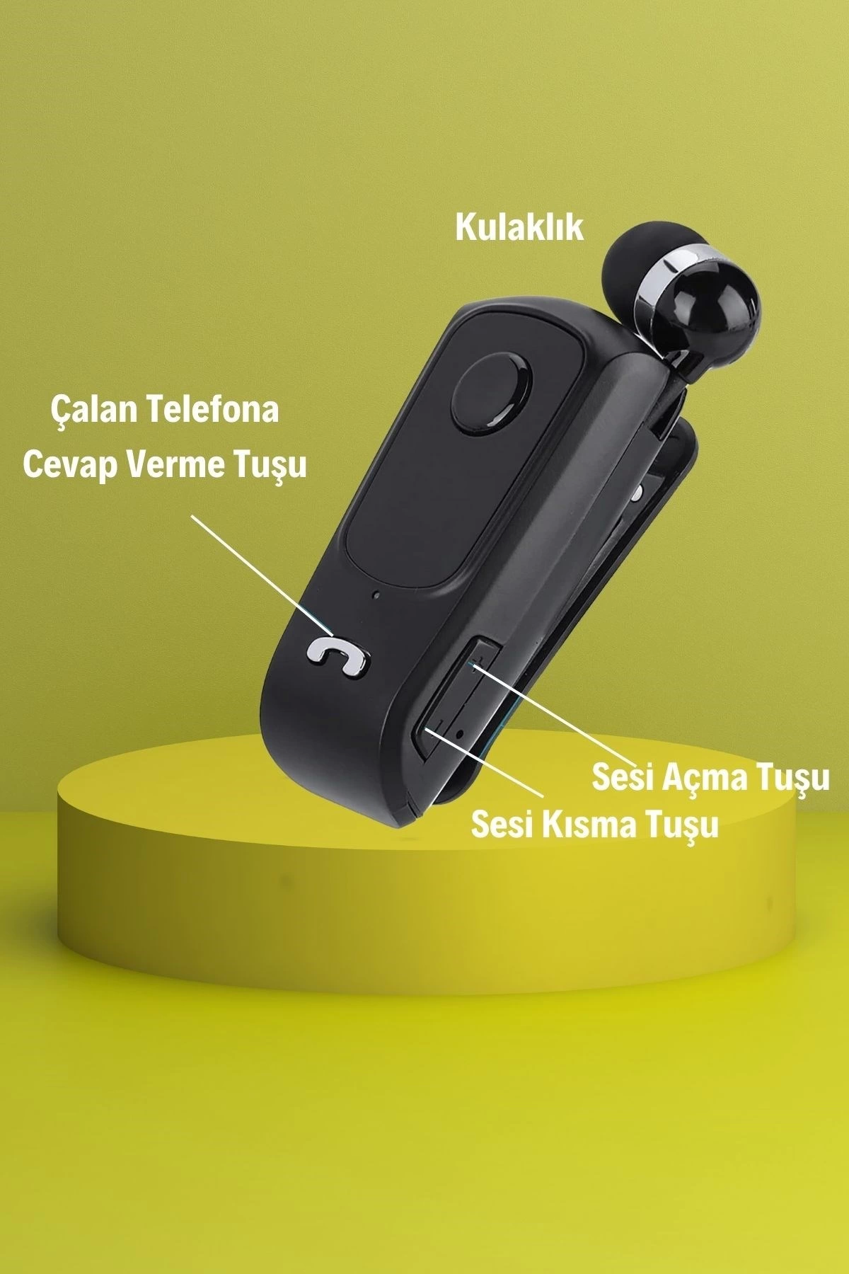 Telefon Bağlantılı Makaralı Kulaklıklı Bluetooth Kulaklık ( Lisinya ) Telefon Bağlantılı Makaralı Kulaklıklı Bluetooth Kulaklık ( Lisinya )