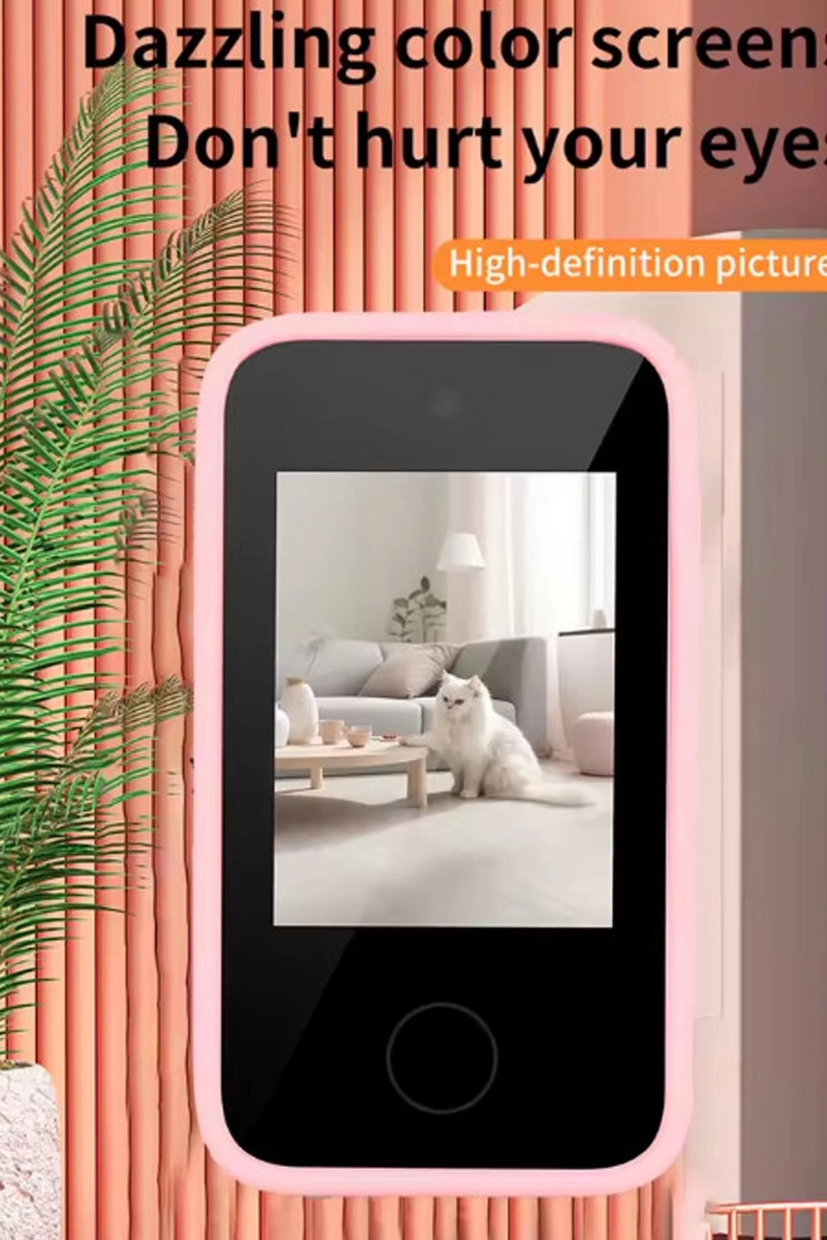 Telefon Modelli Çocuk Dijital Fotoğraf Makinası Çift Kameralı Dokunmatik Ekran 2.0 Ekran ( Lisinya ) Telefon Modelli Çocuk Dijital Fotoğraf Makinası Çift Kameralı Dokunmatik Ekran 2.0 Ekran ( Lisinya )