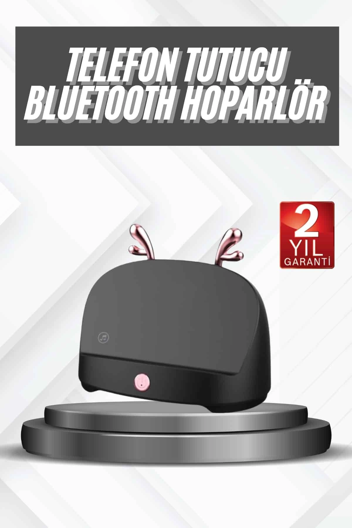 Telefon Tutucu Bluetooth Hoparlör Geyikli Renkli Uzun Ömürlü ( Lisinya )