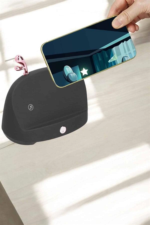 Telefon Tutuculu Akıllı Hoparlör Yüksek Ses Kaliteli Hoparlör ( Lisinya )