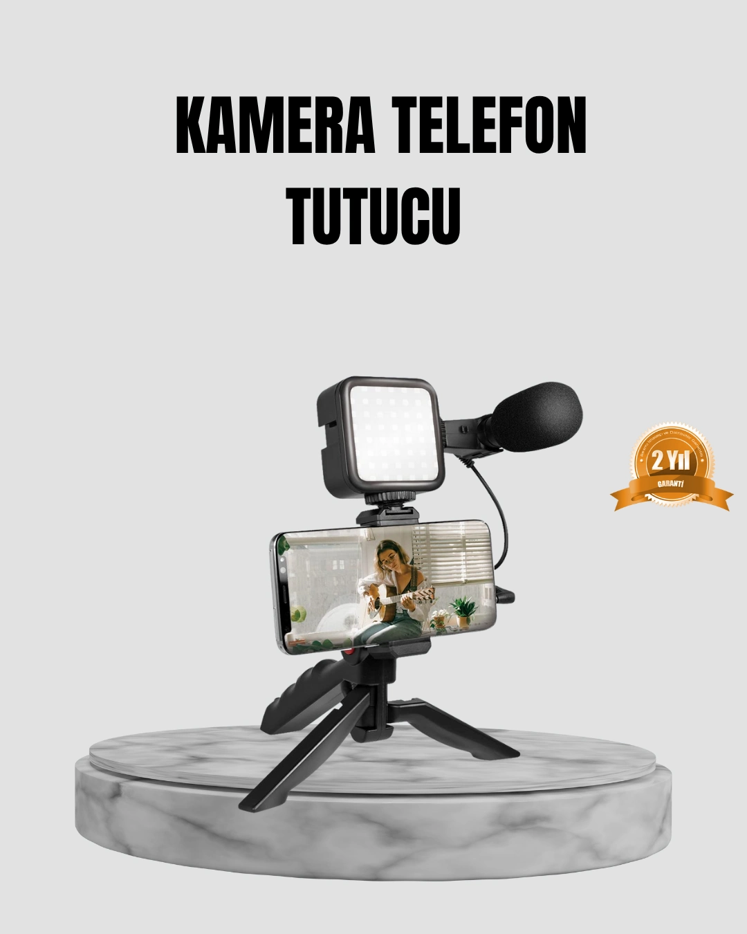 Telefon Video Çekim Kiti Led Aydınlatma Mikrofon Tripodlu Tam Set ( Lisinya ) Telefon Video Çekim Kiti Led Aydınlatma Mikrofon Tripodlu Tam Set ( Lisinya )