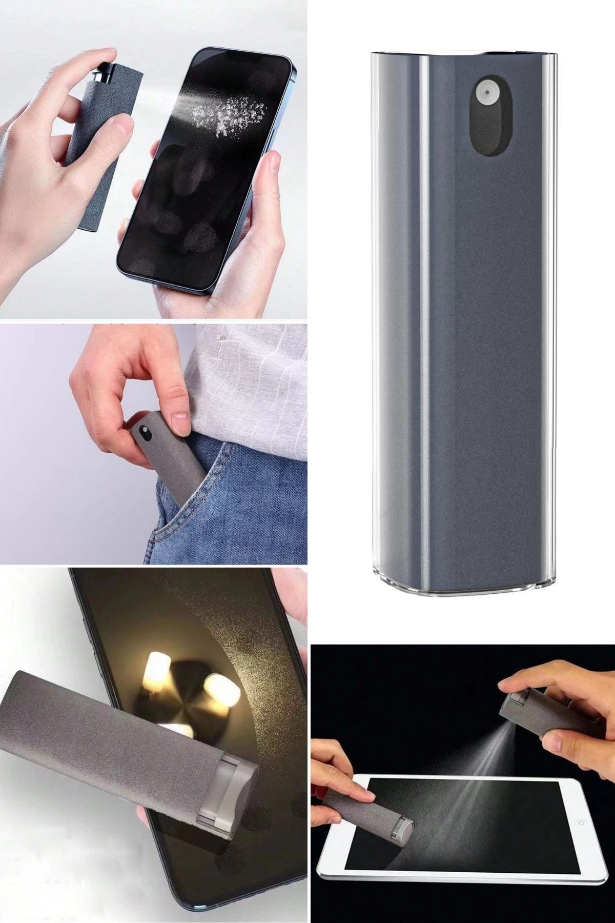 Telefon,tablet Ekranı İçin Kendiliğinden Spreyli Ekran Temizleme Süngeri ( Lisinya ) Telefon,tablet Ekranı İçin Kendiliğinden Spreyli Ekran Temizleme Süngeri ( Lisinya )